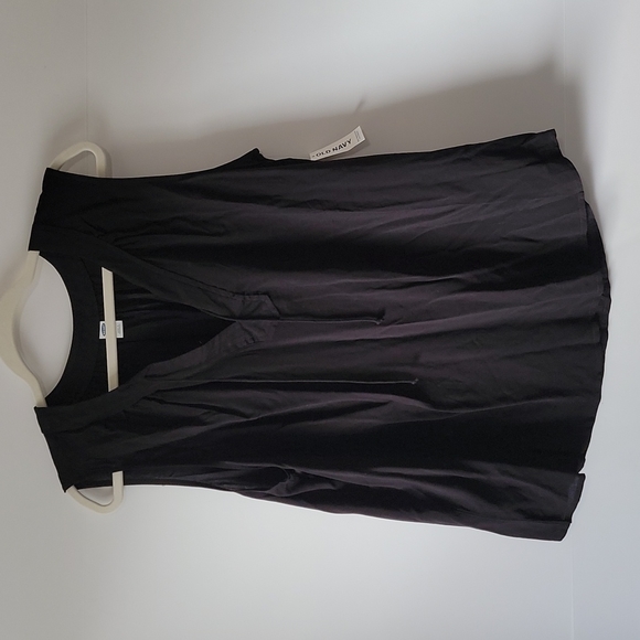 Old Navy Short No Sleeve Dress Shirt - Picture 1 of 7
